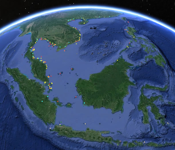 Fisheries Refugia on Google Maps